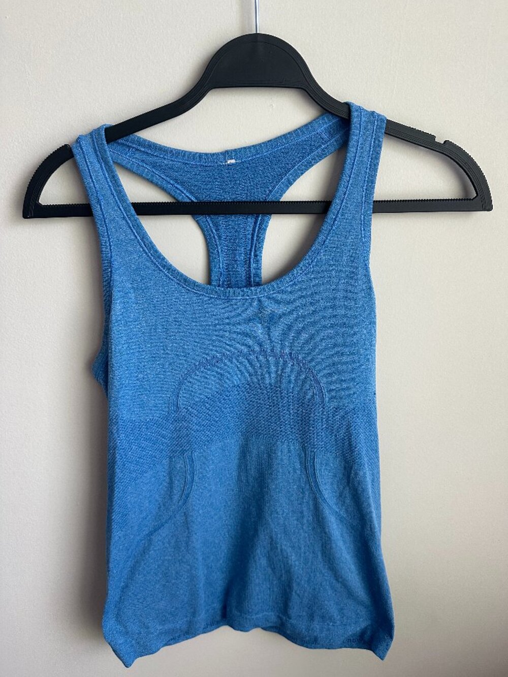 Lululemon Swiftly Tech Racerback Tank Heathered Blue (Size 4)